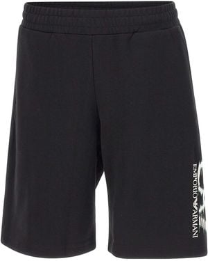 EA7 Visibility Logo Shorts - Blue