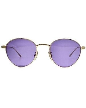 Loewe Round Frame Sunglasses - Purple