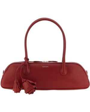 Magda Butrym Brigitte Trapeze Tote Bag - Red