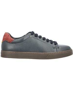 Doucal's Round-Toe Casual Shoes - Gray