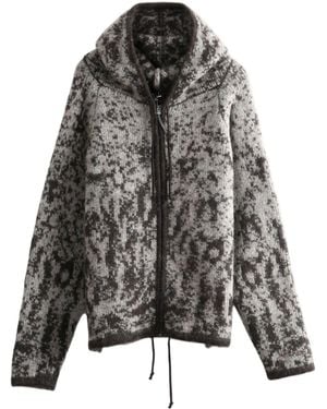 ROA Zipped Hoodie - Grey