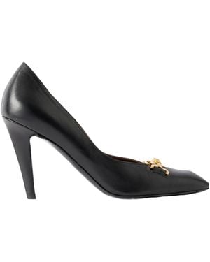 Versace Medusa 90Mm Heeled Court Shoes - Black