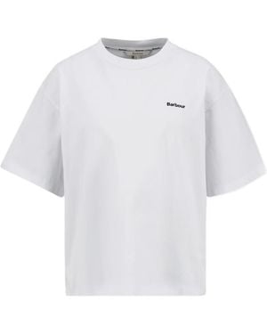 Barbour Short-Sleeved T-Shirt - White