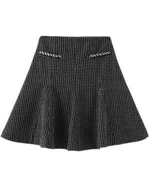 Marissa Chiara A-Line Skirt - Black