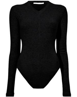 Proenza Schouler Delaney Bodysuit - Black