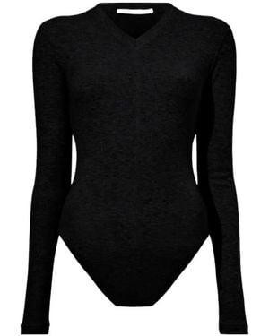 Proenza Schouler Delaney Bodysuit - Black