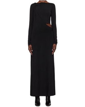 Paris Georgia Basics Long Sleeve Dress - Black