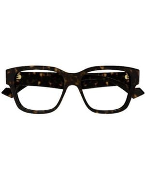 Gucci Eyewear Rectangular Glasses And Frames - White