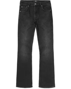 Represent Frayed-Hem Straight Jeans - Grey
