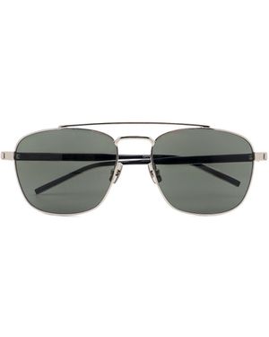 Saint Laurent Eyewear Aviator Sunglasses - Multicolour