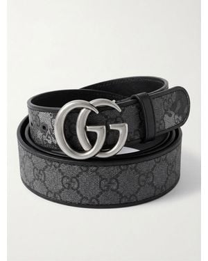 Gucci Gg Marmont Belt - Black