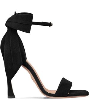 Dior Mlle Heeled Sandal - Black