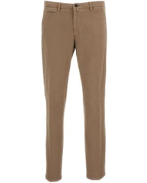 Briglia 1949 Casual Pants With Belt Loops - Gray