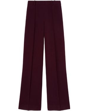 Ermanno Scervino Wide Leg Trousers - Purple