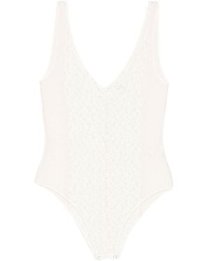 Baserange Crescent Bodysuit - White