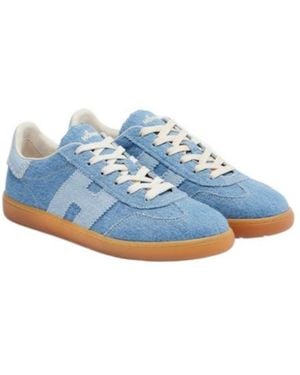 Hogan Denim Sneakers - Blue
