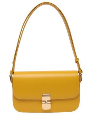 A.P.C. Grace Crossbody Bag - Yellow