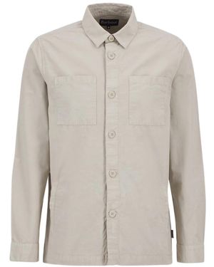 Barbour Rickfell Ripstop Overshirt - White