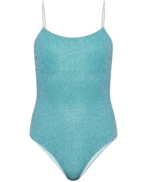 Oséree Sleeveless One-Piece Swimsuit - Blue