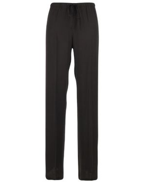 Semicouture Semi Couture Drawstring Regular-Fit Pants - Black