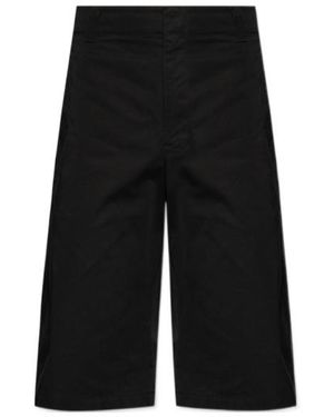 Lemaire Knee-Length Shorts - Black