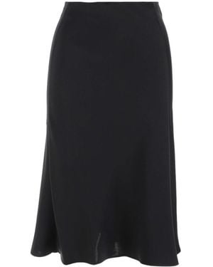 Stella McCartney High-Waist Flared Skirt - Black