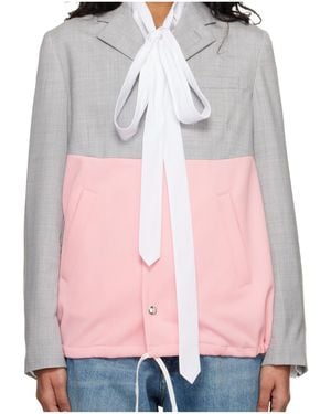 Comme des Garçons Long Sleeve Jacket - Pink