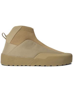 Arc'teryx Kragg Cotton-Feather Trainers - Natural