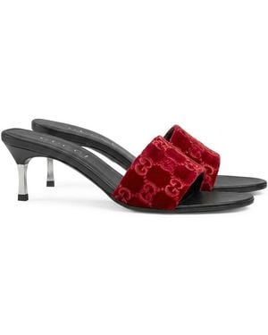 Gucci Bombshell Slide Sandal - Red