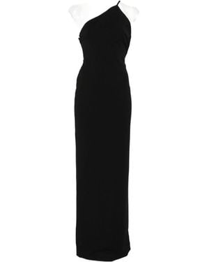 Solace London London Alexandra One-Shoulder Dress - Black