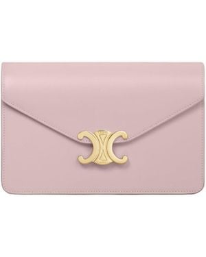 Celine Wallet On Chain Margo - Pink