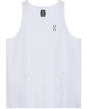 On Shoes Pace Crew Neck Vest - White