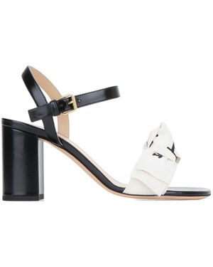 Dior Open-Toe High-Heeled Sandals - White