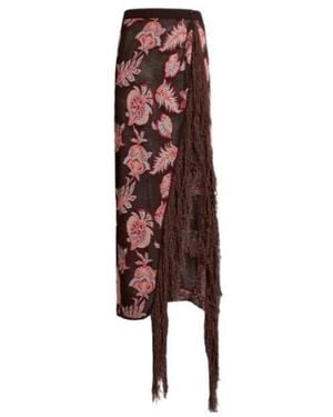 Etro Maxi Skirt - Brown