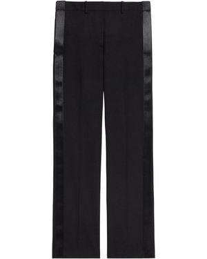 Helmut Lang Seatbelt Tapered-Leg Tailored Trousers - Black