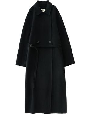Studio Nicholson Long-Sleeved Coat - Black