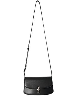 The Row E/W Sofia Lock Shoulder Bag - White