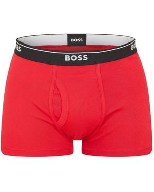 BOSS Comfortable Boxer Briefs - Red