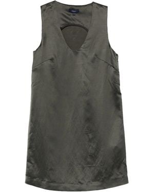 Soeur Cutout Detail Dress - Grey