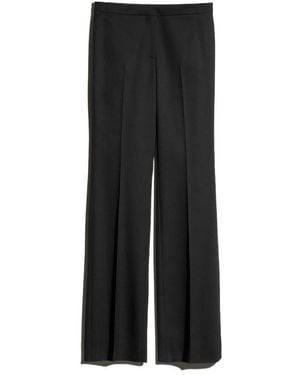 Gucci Slim-Fit Pressed-Pleat Trousers - Black