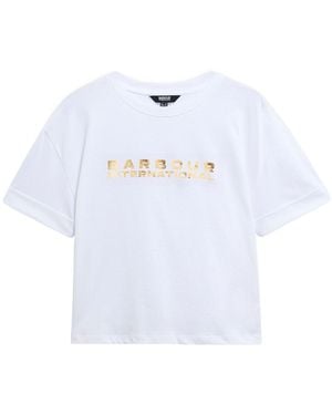 Barbour Printed T-Shirt - White