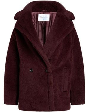Max Mara Solid-Colored Lambskin Coat