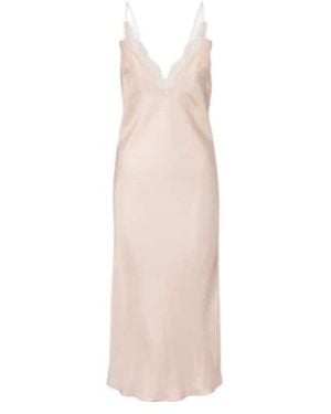 Rohe Lace-Trimmed Slip Dress - White