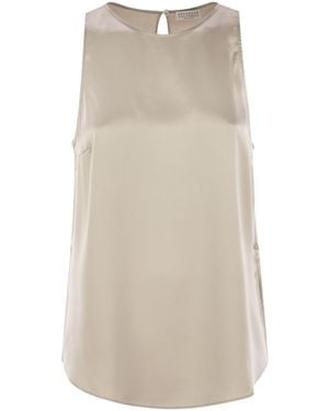 Brunello Cucinelli Sleeveless and tank tops for Women