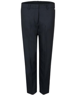 Herno Casual Trousers With Belt Loops - Blue