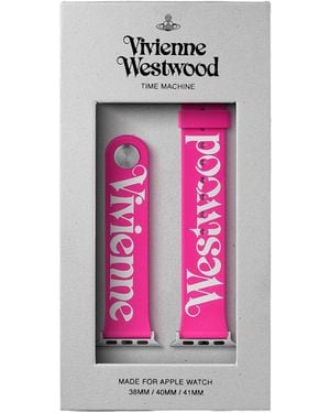 Vivienne Westwood Solidcolor Watch Strap - Pink