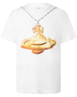Vivienne Westwood Crewneck Shortsleeve Tee - White