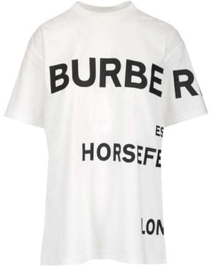 Burberry Horseferry-Print T-Shirt - White