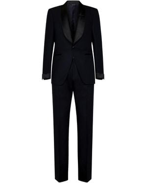 Tom Ford Single-Breasted Tailored Suit - Black