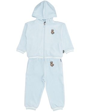 Moschino Teddy-Embroidered Tracksuit - Blue